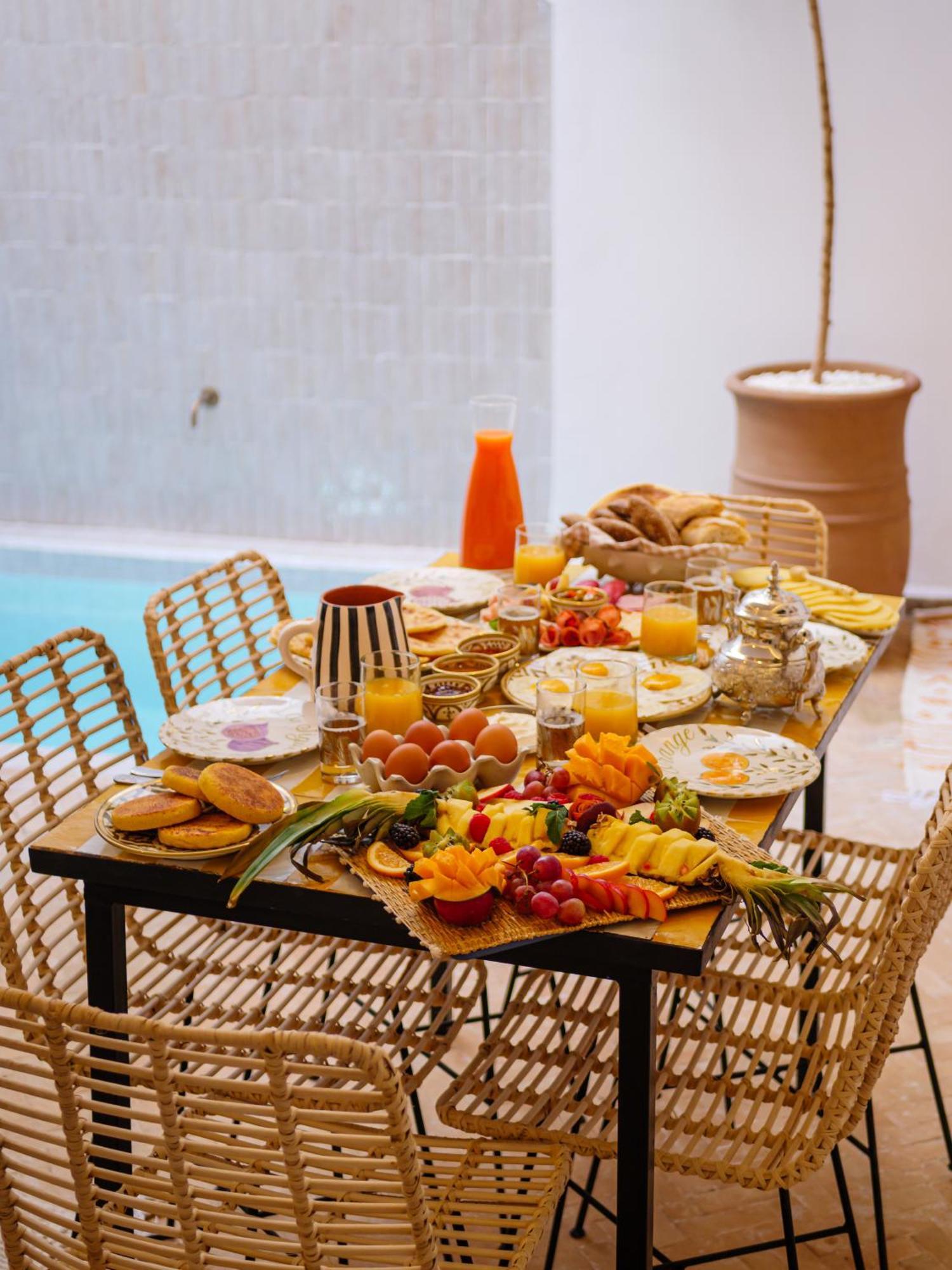 Abati Piscine Privee Avec Petit Dejeuner Et Terrasse Riad Marrakesch